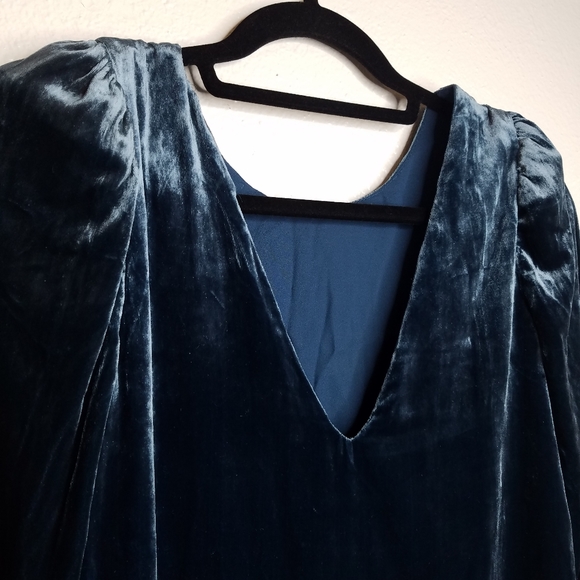 Charles Henry Velvet Pearl Sheath Dress XS - Picture 9 of 16